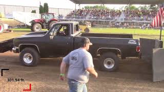 Badger Truck Pullers Open Stock at Stoughton Fair Truck Pull July 3rd 2024 [upl. by Cumings]