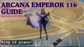 Arcana emperor 116 guide  Basic Introdution to new player [upl. by Patty]