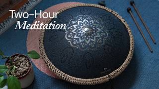 2 Hour Sound Bath Meditation  Inner Peace and Chakra Balancing  Tongue Drum Music [upl. by Monetta]