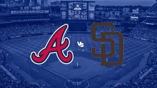 Padres vs Braves Final Play of Game 1 Wild Card Series [upl. by Blondy]