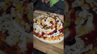 Homemade Pizza Using Pre Baked Pizza Base from Market shorts [upl. by Azpurua306]