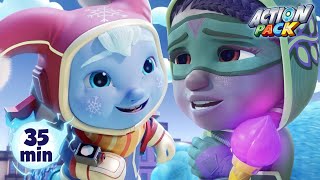 Catching Cold Winter on the First Day of Spring ❄️🌱  Action Pack  Adventure Cartoon for Kids [upl. by Htnamas]