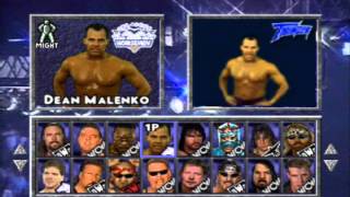 WCWNWO Thunder Playstation One  Rants  Entrances [upl. by Glassco461]