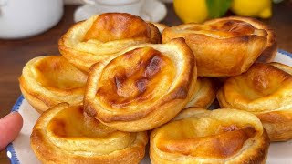 Pastéis de Nata  Tartelettes Portugaises à la Crème aux œufs [upl. by Iddo]