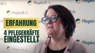 „Wir sind endlich in der Lage unter Bewerbern auszuwählen“  Erfahrungen mit Pflegekraftde [upl. by Ahsitam]