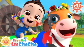 La Vaca Lola  Canción de la Granja  LiaChaCha en Español  Canciones Infantiles [upl. by Hsoj]