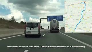 A9 AD BayreuthKulmbach  AK Nürnberg [upl. by Hulbert]