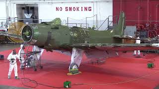 Skyraider RestorationPrimer Applied TimeLapse June 2022 [upl. by Scholem998]