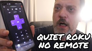 how to turn down volume on roku tv without remote [upl. by Chelsae]