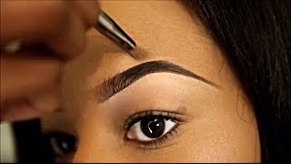 How to Quick amp Easy Eyebrows Sadé Ogun [upl. by Borg]