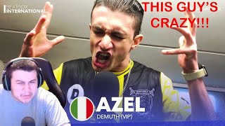 HIS SOUNDS ARE OUT OF THIS WORLD AZEL 🇮🇹  DEMUTH VIP REACTION [upl. by Murial]