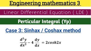 SHORTCUT METHODS  SHORTCUT METHODS ENGINEERING MATHEMATICS 3  SHORTCUT METHODS LINEAR DIFFERENTIAL [upl. by Wymore]