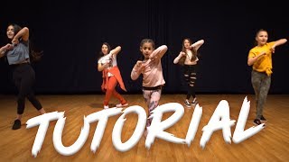 Ariana Grande  7 Rings Dance Tutorial  Easy Kids Choreography  MihranTV [upl. by Idnar]