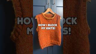 How I Block my Knitwear  Free Knitting and Crochet Patterns [upl. by Celesta]