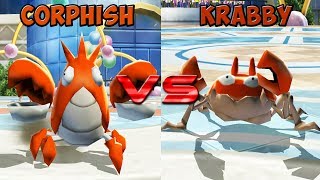 Pokemon battle revolution  Corphish vs Krabby [upl. by Remmer]