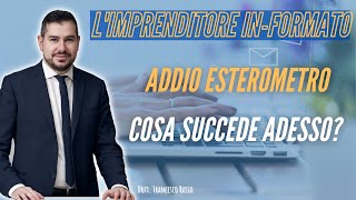 FATTURE ESTERE ADDIO ESTEROMETRO DAL 1° LUGLIO 2022 [upl. by Natsrik677]