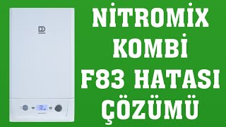 Demirdöküm Nitromix Kombi F83 Hatası Nasıl Giderilir [upl. by Loferski]