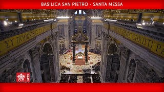 Papa Francesco  Basilica di San Pietro  Santa Messa Giornata Mondiale per i poveri 20181118 [upl. by Niemad]