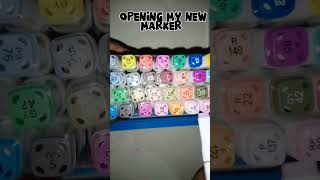 Opening my new marker very amazing marker viral newmarker opening [upl. by Ramsden]