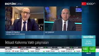 EKOTÜRK TV  KONUK AYHAN ZEYTİNOĞLU  07042023 [upl. by Divaj]