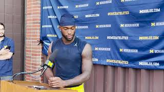 Michigan RB Hassan Haskins Is Ready For Wolverines Run Game To Bounce Back [upl. by Gore73]