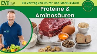 Proteine amp Aminosäuren 🧪🤗 Dr rer nat Markus Stark [upl. by Netsrejk648]