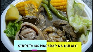 Classic Bulalo Recipe  Easy Bulalo recipe  Beef Bone marrow soup [upl. by Wendell]