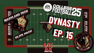 I Created a College Football Program  Ep 15  Maryland Tech EA College Football 25 Teambuilder [upl. by Chip]