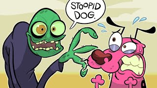 Courage meets Salad Fingers [upl. by Humberto]