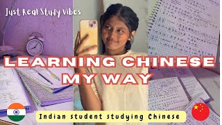 Learning Chinese My Way  INDIAN STUDENT STUDYING CHINESE [upl. by Tran]