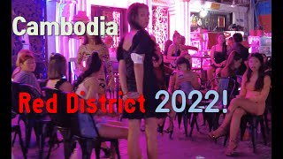 4KPhnom Pehn Red Light District 2022 [upl. by Teahan836]