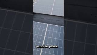 550 Waat jinko solar panels system installation 😱 solarpanelsystem shorts [upl. by Yraht743]