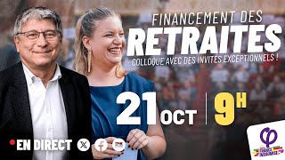 🔴 Colloque Financement des retraites [upl. by Ylro390]