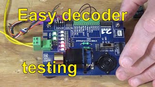 DCC 101 Easy decoder testing 52 [upl. by Nastassia]