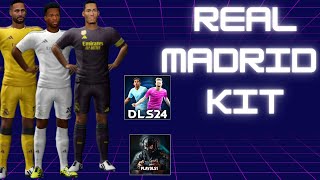 Real Madrid kit dls 24 dls24 club kit dlsgame dls24 dls25 dreamleaguesoccer2024 [upl. by Reamonn76]