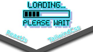 how to code loading tailwind css  tailwind tutorial  reactjs tutorial  in 2 minute [upl. by Irehc]