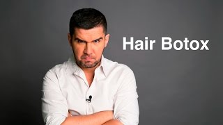 Tratamente de par care ridica semne de intrebare Hair Botox intinderea parului cu keratina [upl. by Analaj]