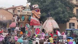 Carnevale di San Sisto 2024 la sfilata dei carri allegorici da Aquaman ai Pirati dei Caraibi [upl. by Kelci226]