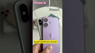 Confronto Tra Fotocamere iPhone16 vs iPhone X [upl. by Eciralc]