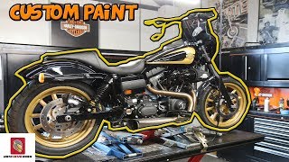 CUSTOM PAINT Harley Davidson Dyna [upl. by Curley]