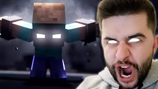 Reacting to The Epic Rescue of HEROBRINE Alex and Steve Minecraft Animations [upl. by Leyameg]