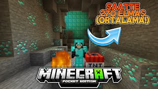 Minecraft PE En Hızlı Elmas Nasıl Bulunur   Saatte 270 Elmas Ortalama [upl. by Gerrit]