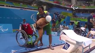 Swimming  Mens 50m Breaststroke  SB2 Heat 2  Rio 2016 Paralympic Games [upl. by Tallbot220]