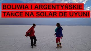 Boliwia  argentyńskie tańce na Solar de Uyuni [upl. by Licha]