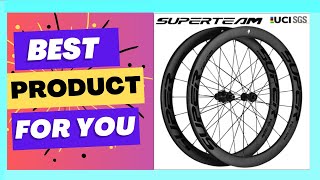 SUPERTEAMCabon Fiber Wheelset 700C Road Disc Brake Wheels 50mm Tubeless [upl. by Delija737]