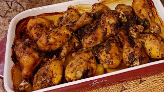 Cuisses de poulet et pomme de terre au four [upl. by Lime]