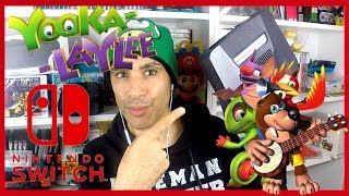 YOOKA LAYLEE SUR SWITCH  ÇA VAUT QUOI [upl. by Ahsekin]