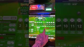 Risking 1000 to win 100 Who’s dumb enough to do that Me Ofcourse casino ganbling craps [upl. by Lasky697]