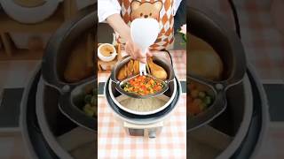 easy chicken and rice in rice cooker recipe 🍗shorts recipe cooking [upl. by Rolat41]