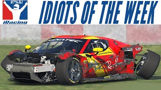 iRacing Idiots Of The Week 59 [upl. by Notled]